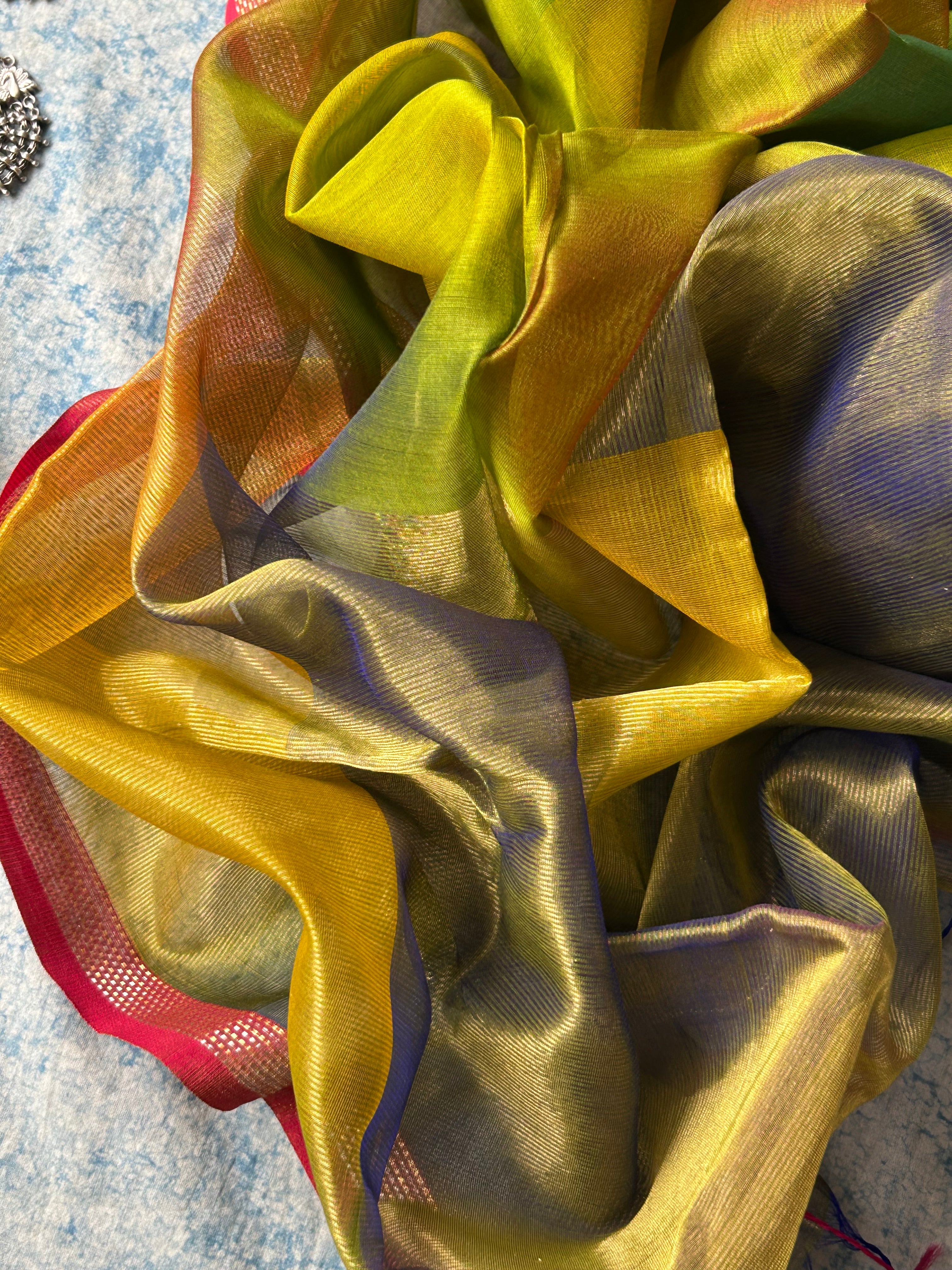 Sangam - Handwoven Maheshwari Kurta Dupatta Set