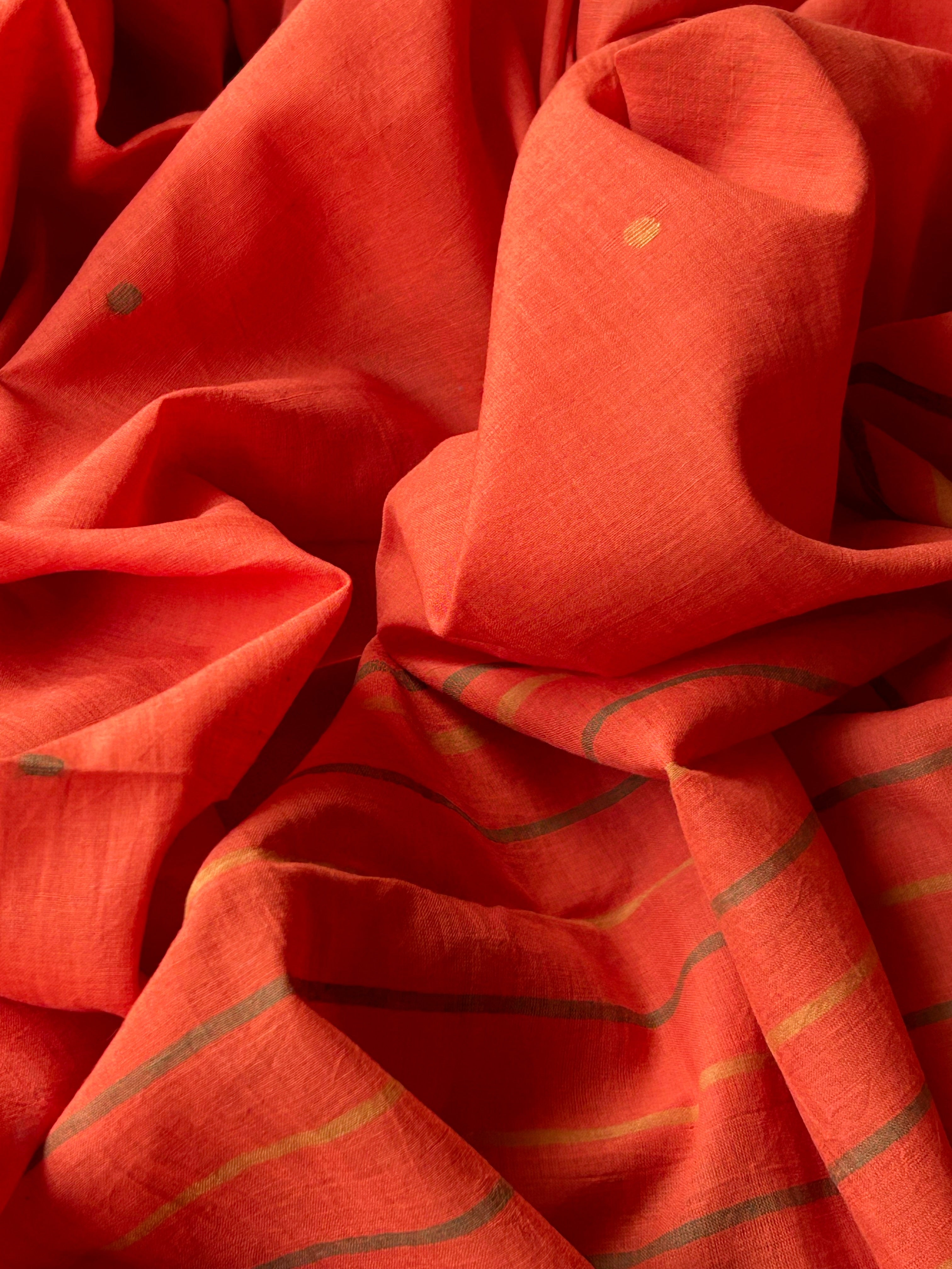 Mayukha - Handwoven Bengal Jamdani Kurta Dupatta set