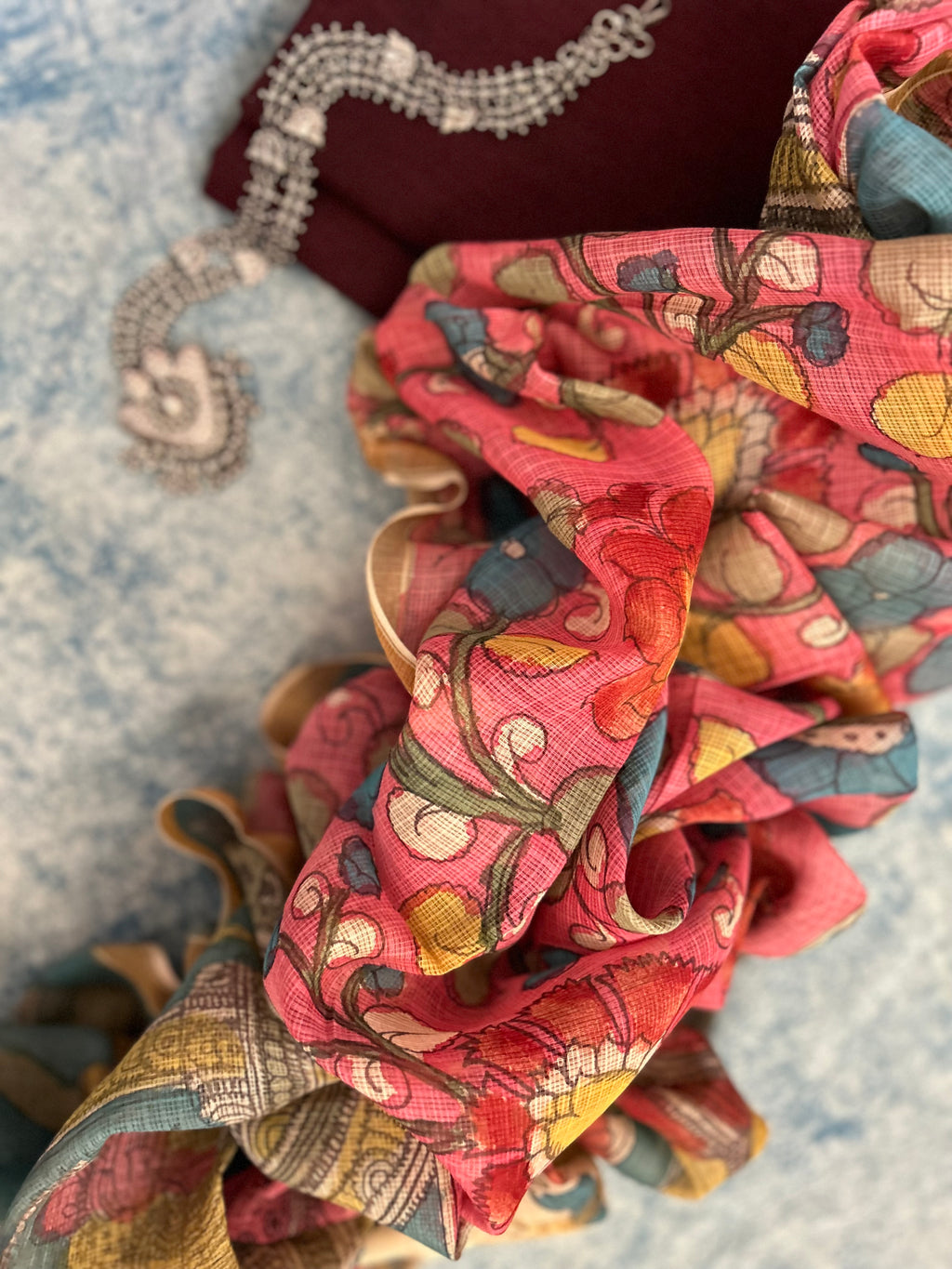 Handwoven Handcrafted Kalamkari Set