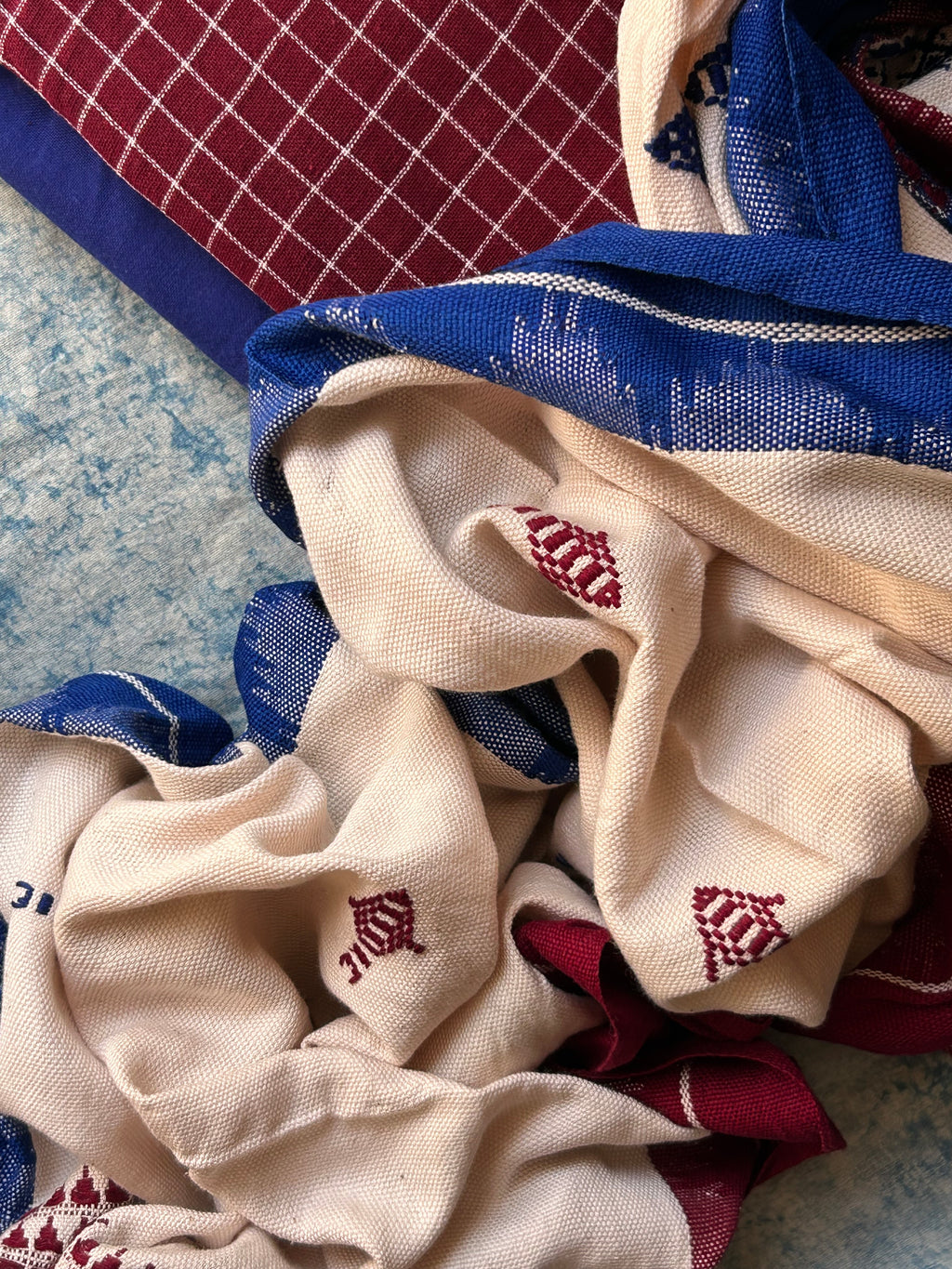 Trishna - Handspun Handwoven Kotpad Suit Set