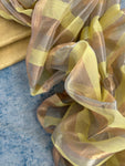 Handwoven Maheshwari Kurta Dupatta Set - Light Yellow