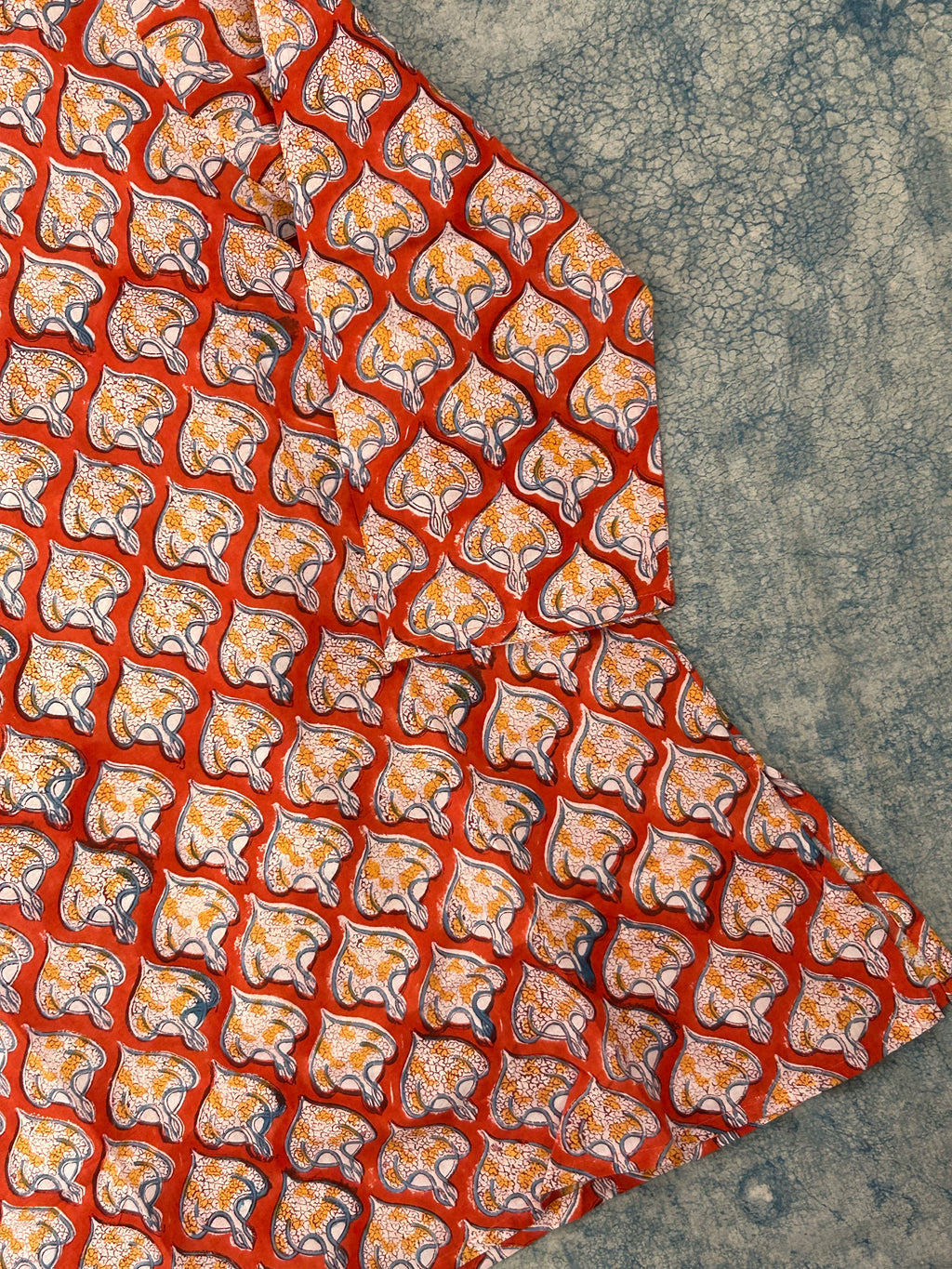 Handblock Cotton Kurta