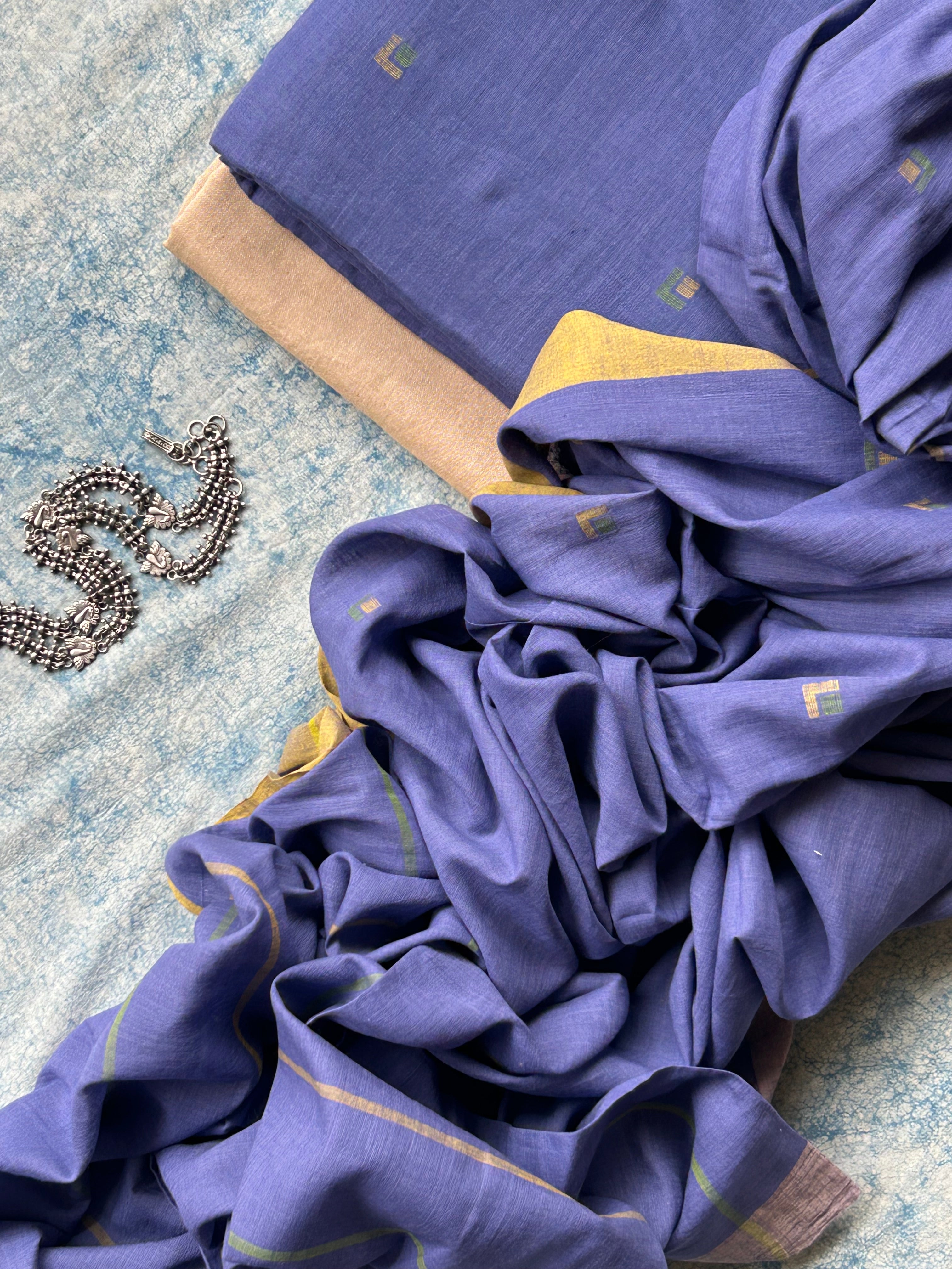 Mrida - Handwoven Bengal Jamdani Kurta Dupatta set