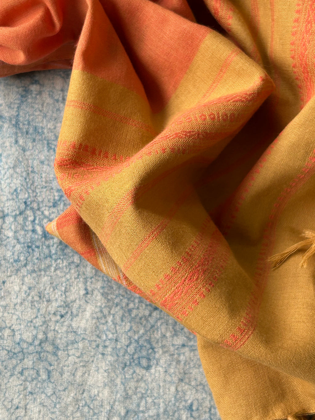 Dhoop Chaon - Handwoven Bhujodi and Telangana Cotton Set