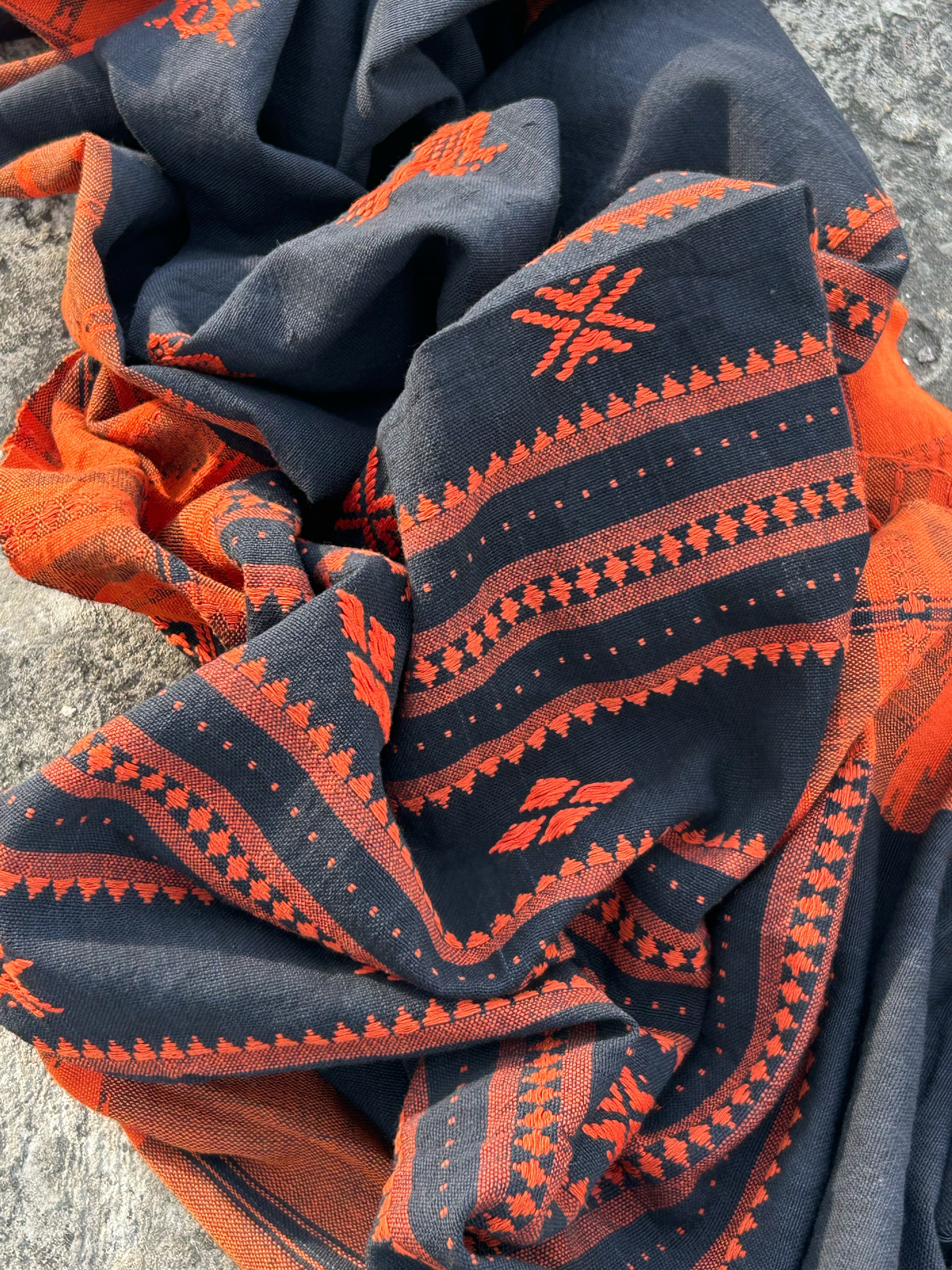 Saanjh - Handspun Handwoven Kotpad & Telangana Cotton Suit Set