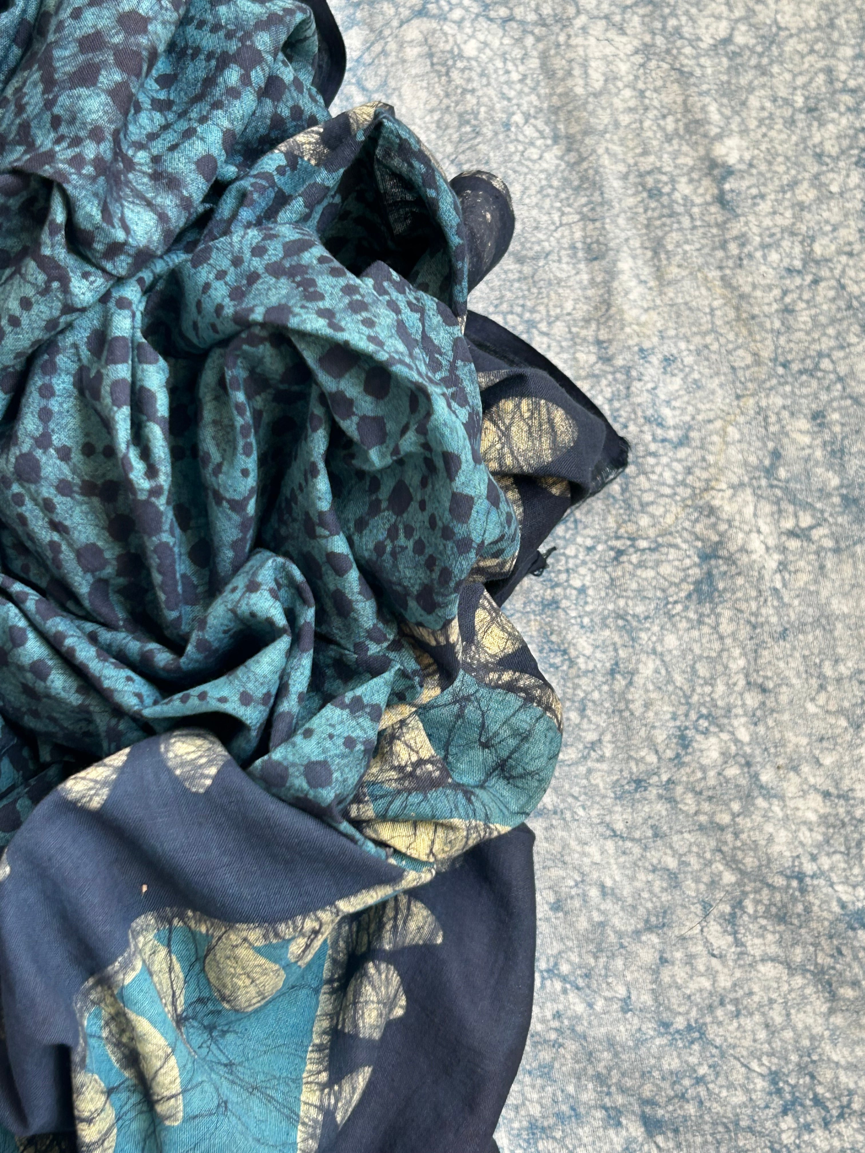 Handblock Batik Cotton Suit