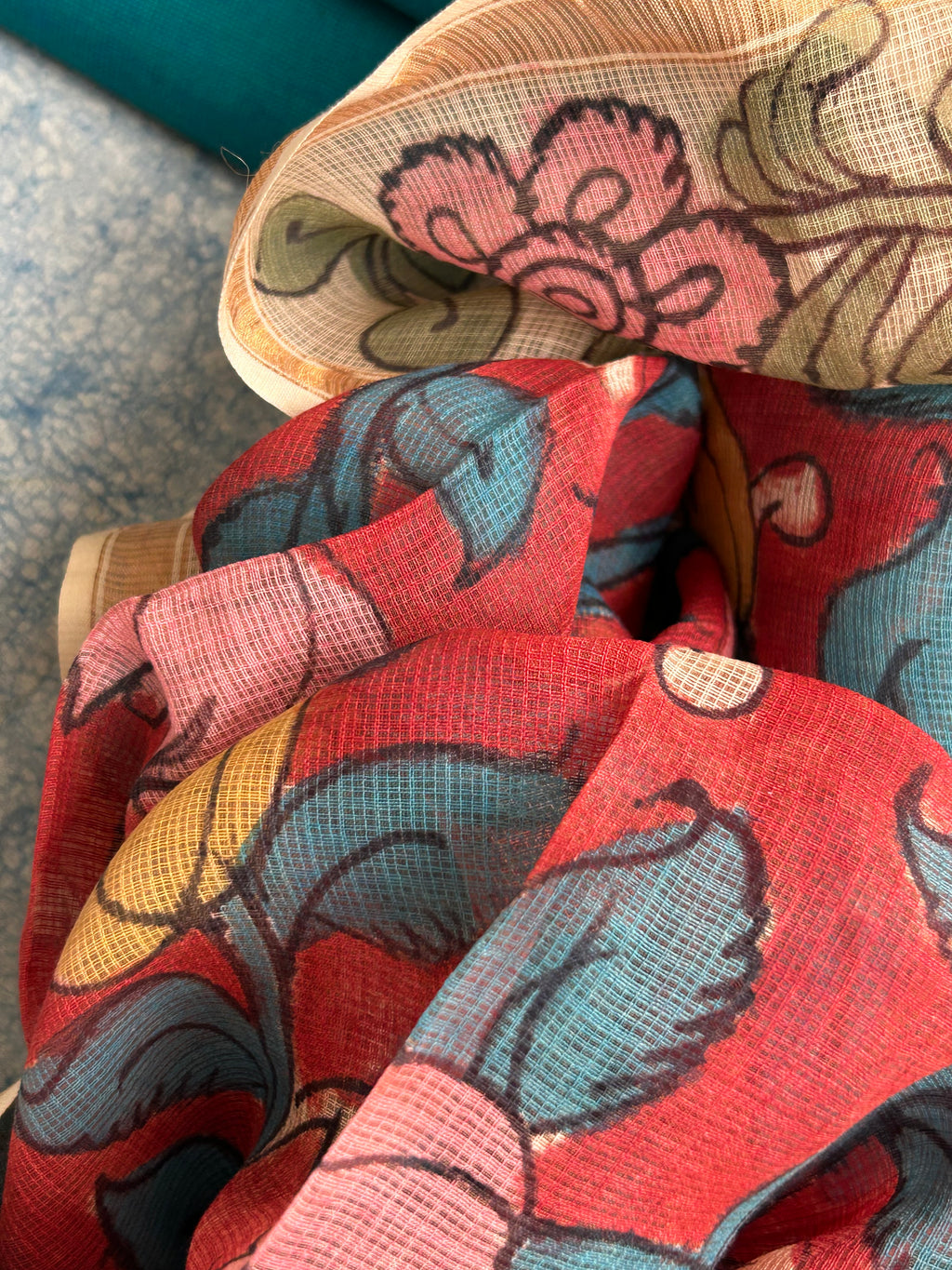 Handwoven Handcrafted Kalamkari Set
