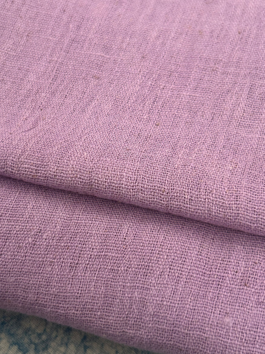 Handwoven Bhujodi Kala Cotton Set - Lavender