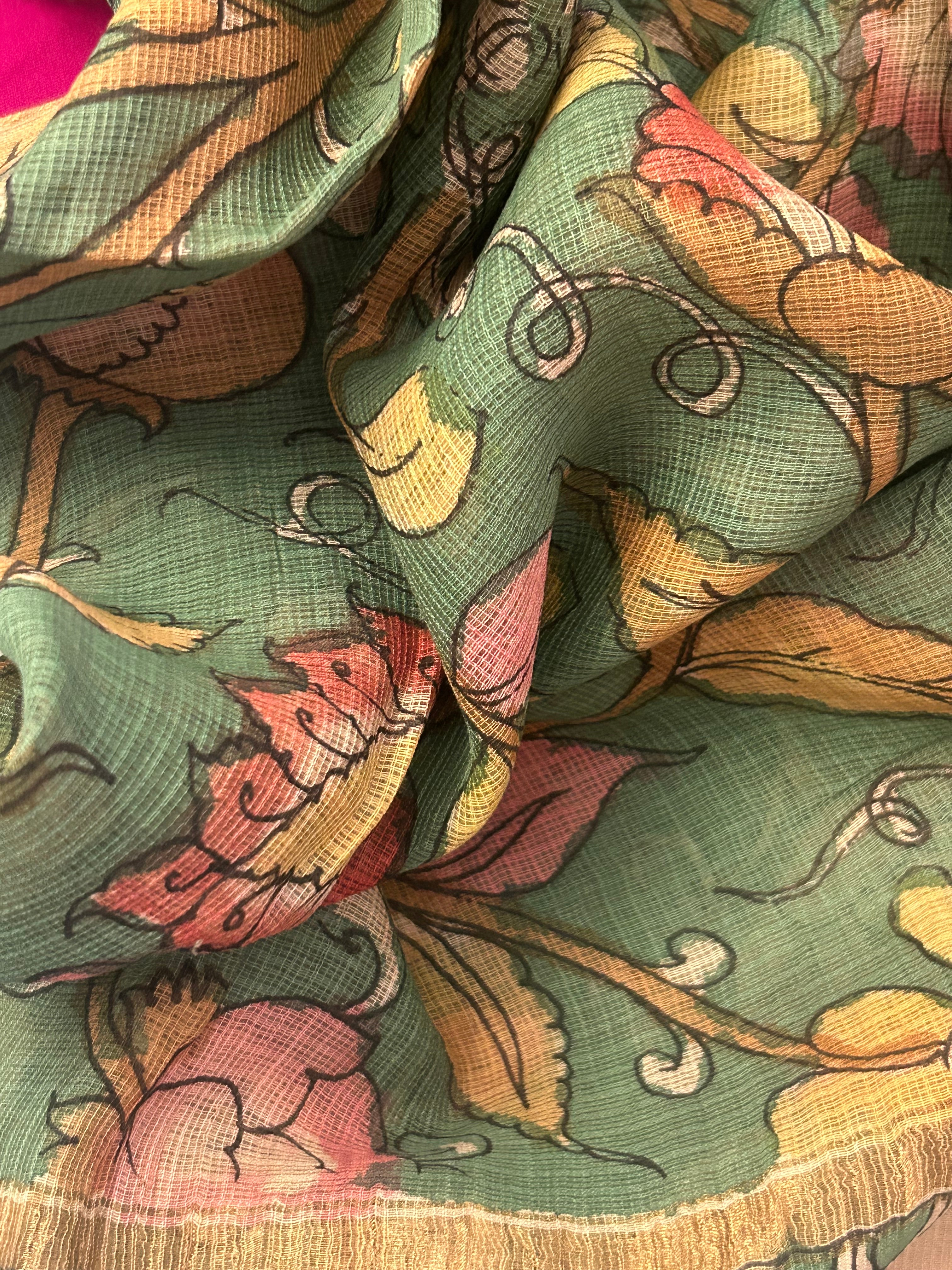 Handwoven Handcrafted Kalamkari Set