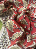 Handwoven Handcrafted Kalamkari Kurta Dupatta Set