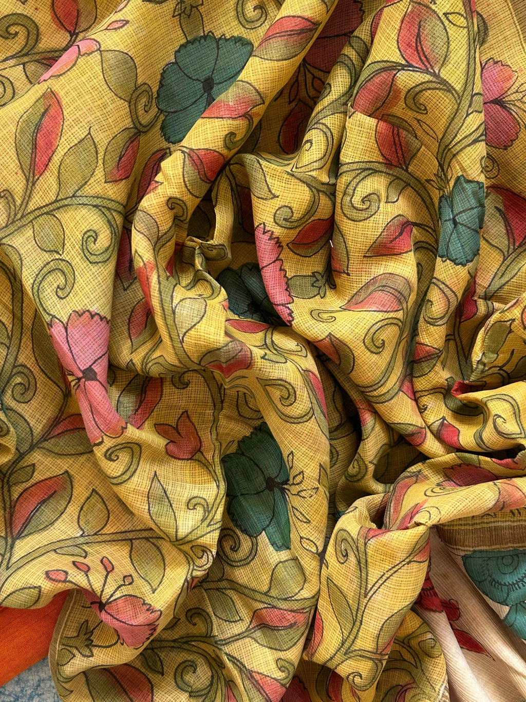 Duaa - Handwoven Handpainted Kalamkari Set