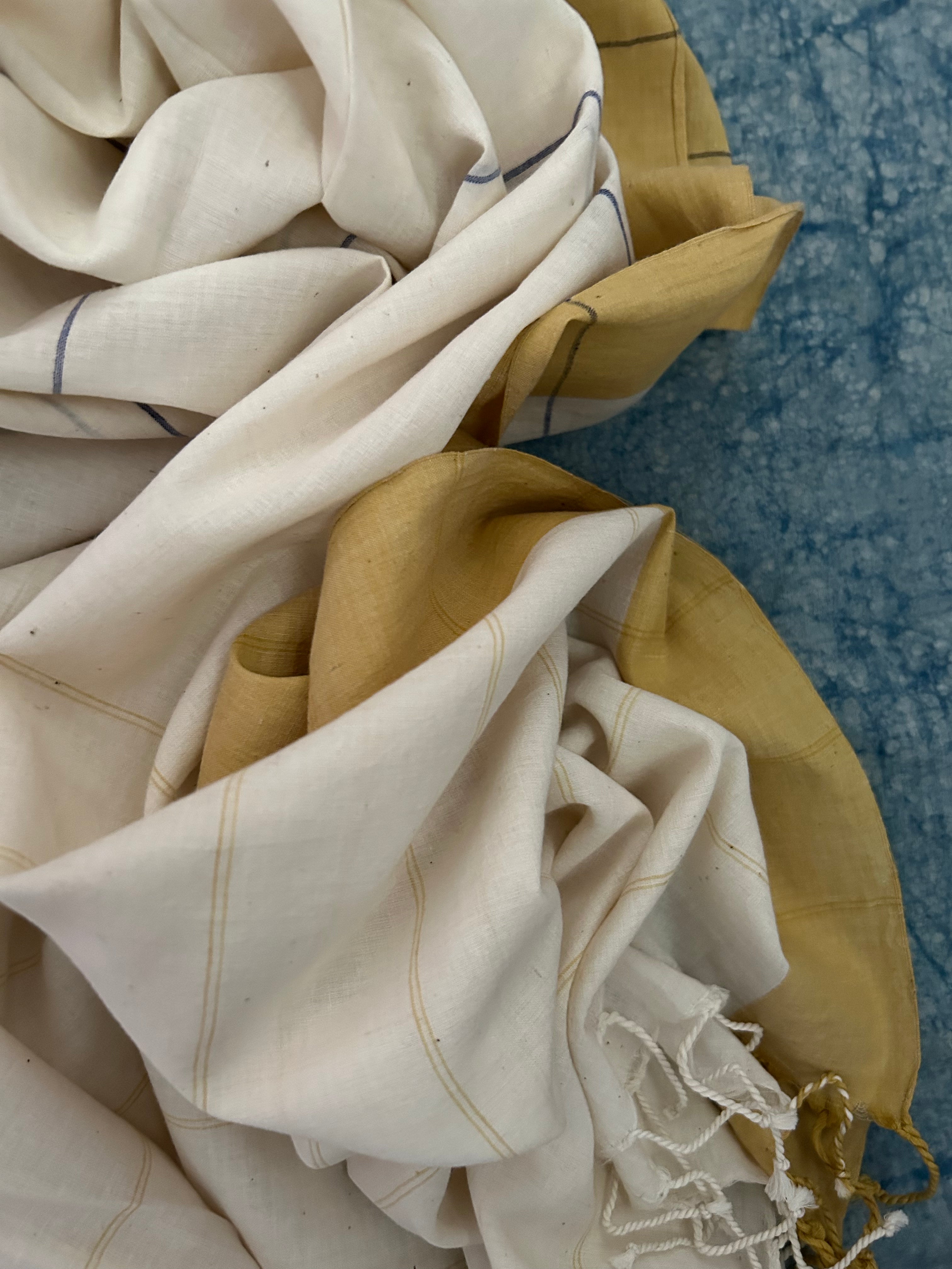 Mogra - Handwoven Bengal Jamdani Kurta Dupatta set
