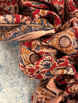Handwoven Handcrafted Ikath Kalamkari Kurta Dupatta Set