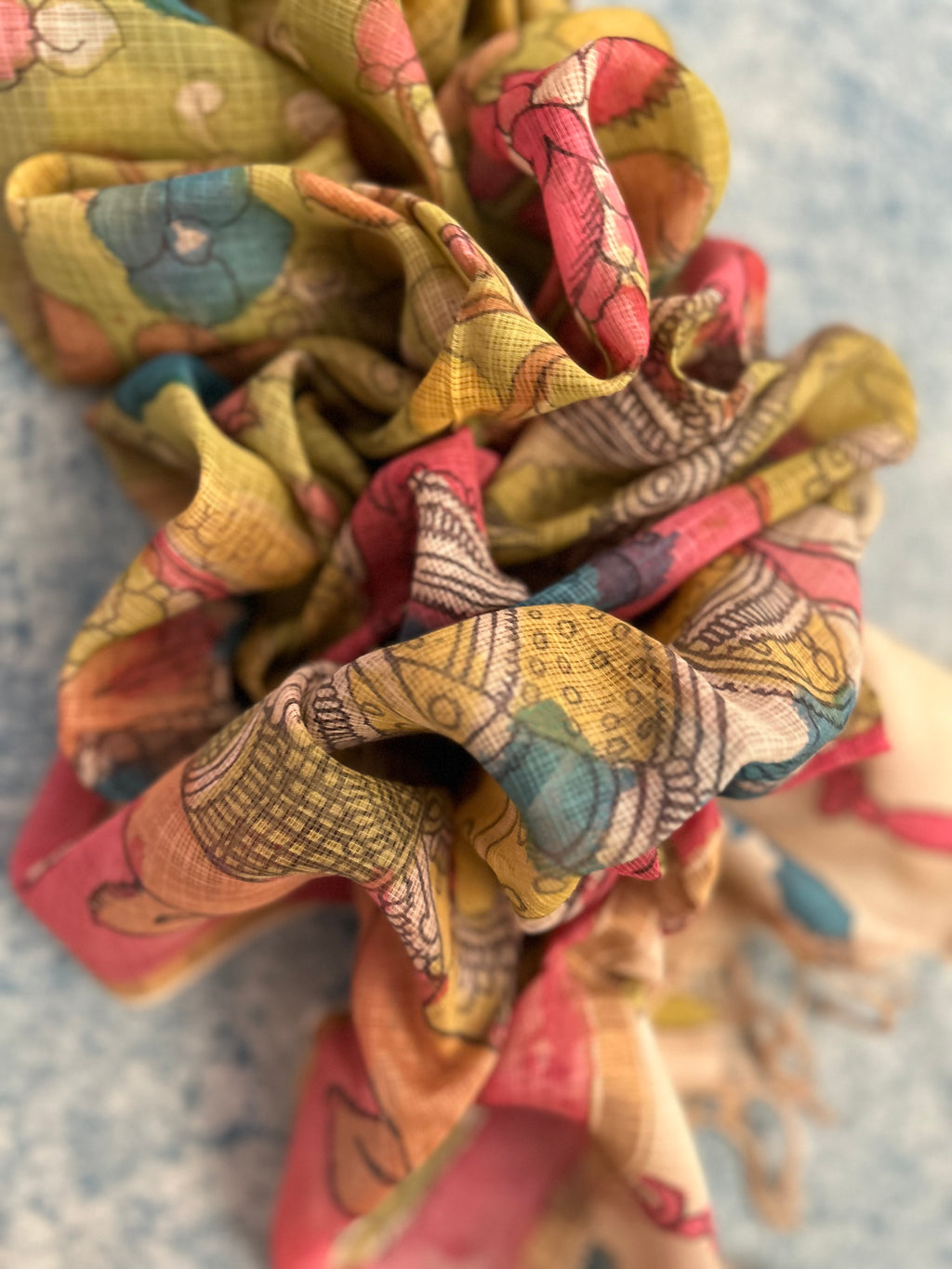 Handwoven Handcrafted Kalamkari Set