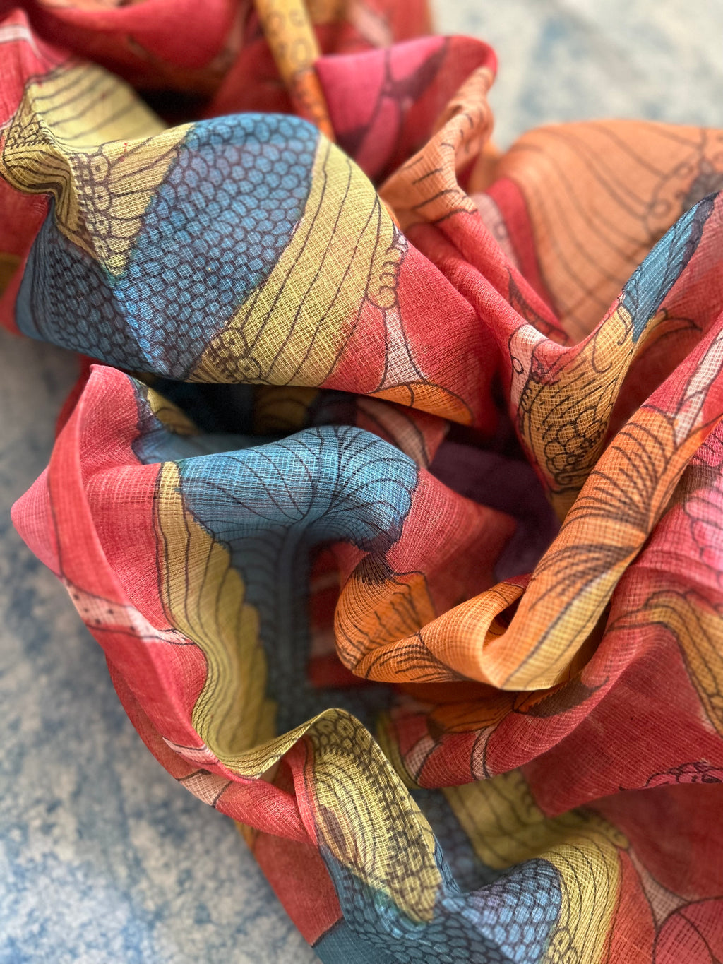 Handwoven Handcrafted Kalamkari Set