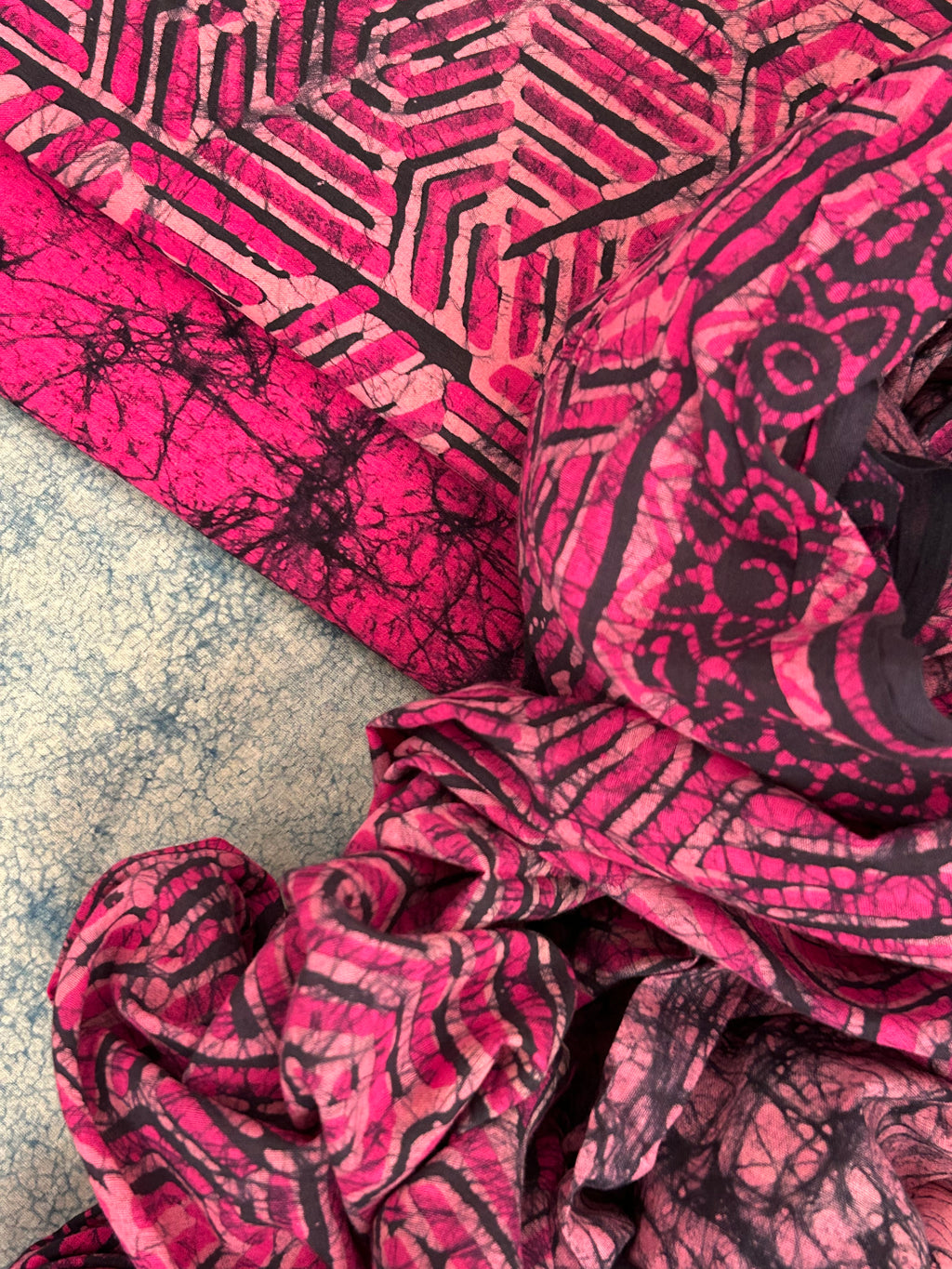 Handblock Batik Cotton Suit