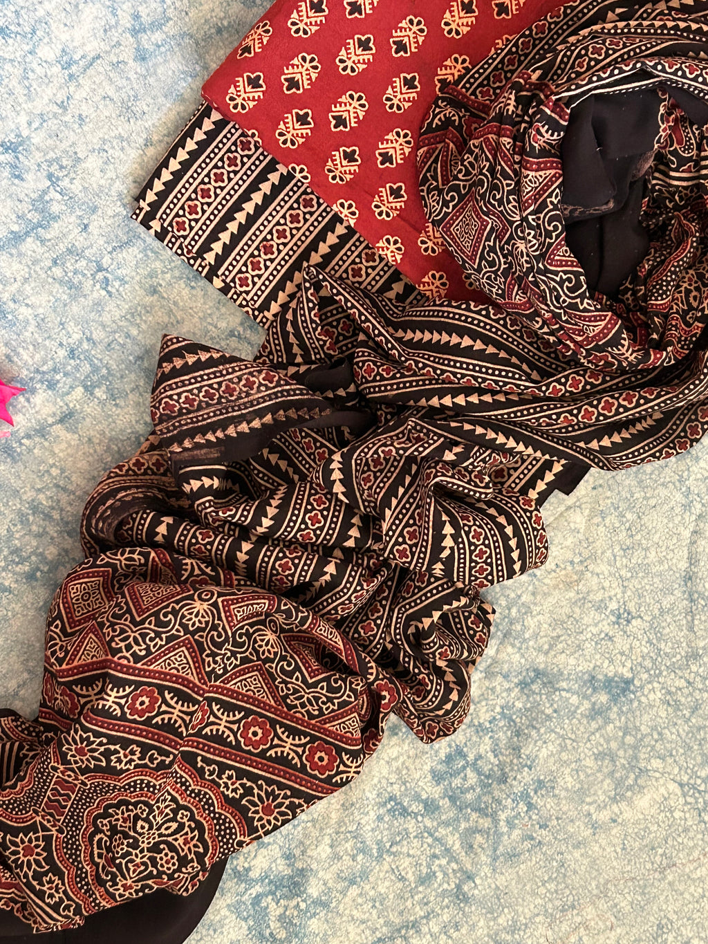 Hand Screen Print Suit