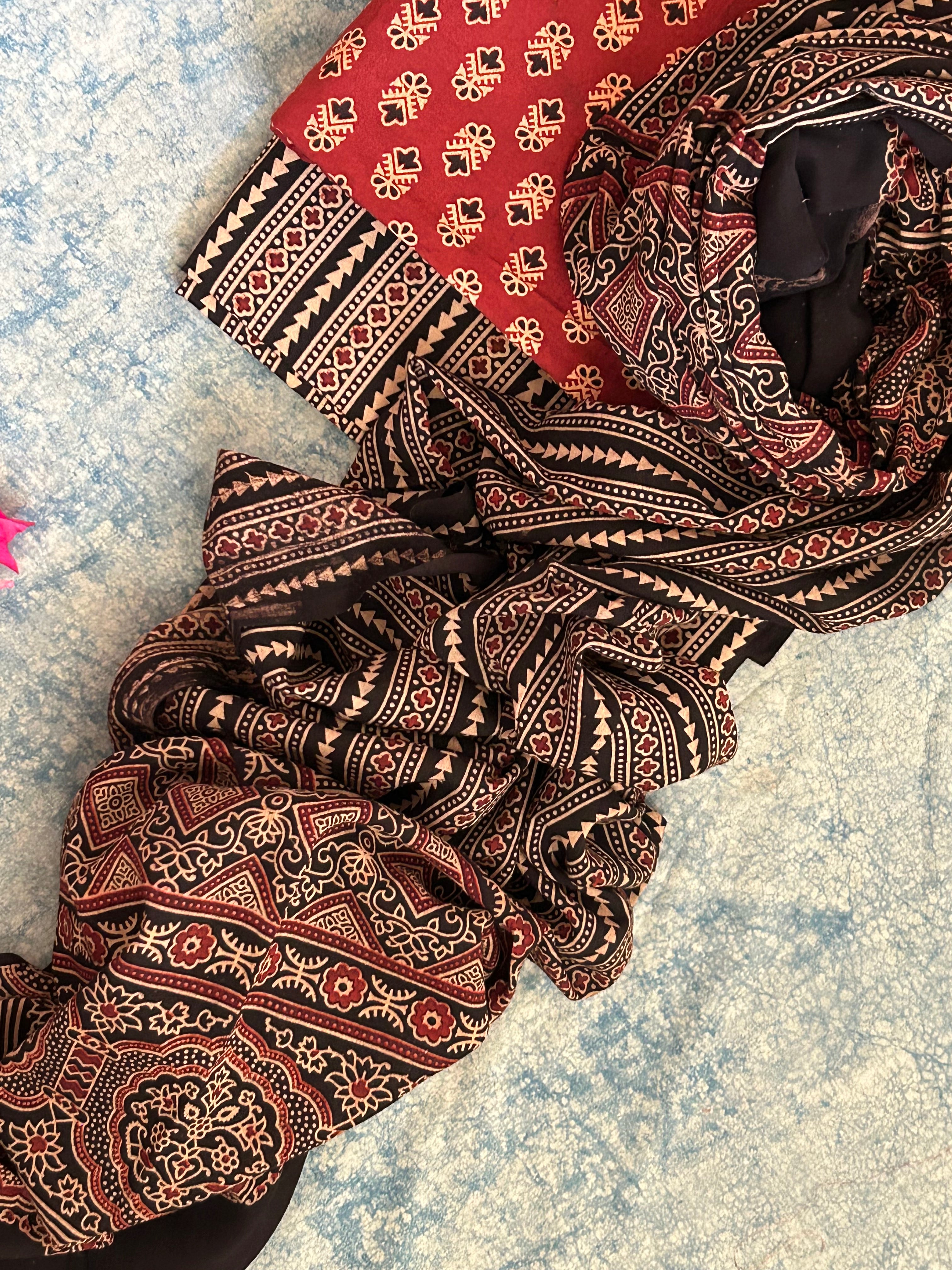 Hand Screen Print Suit