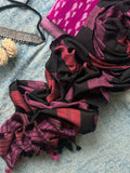 Handwoven Bhujodi Set - Magenta
