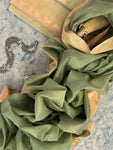 Handwoven Maheshwari Kurta Dupatta Set - Pastel Green