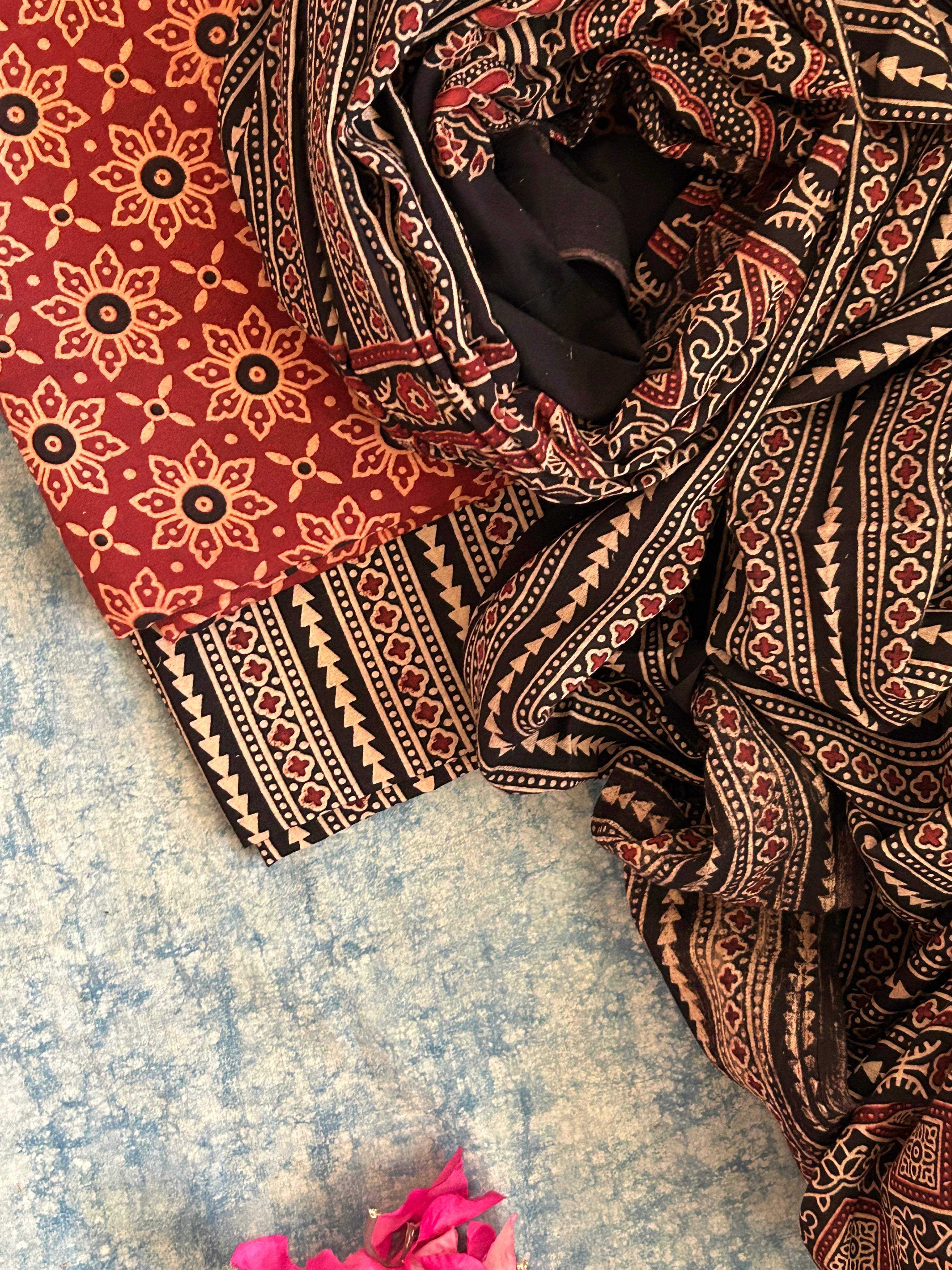 Hand Screen Print Suit