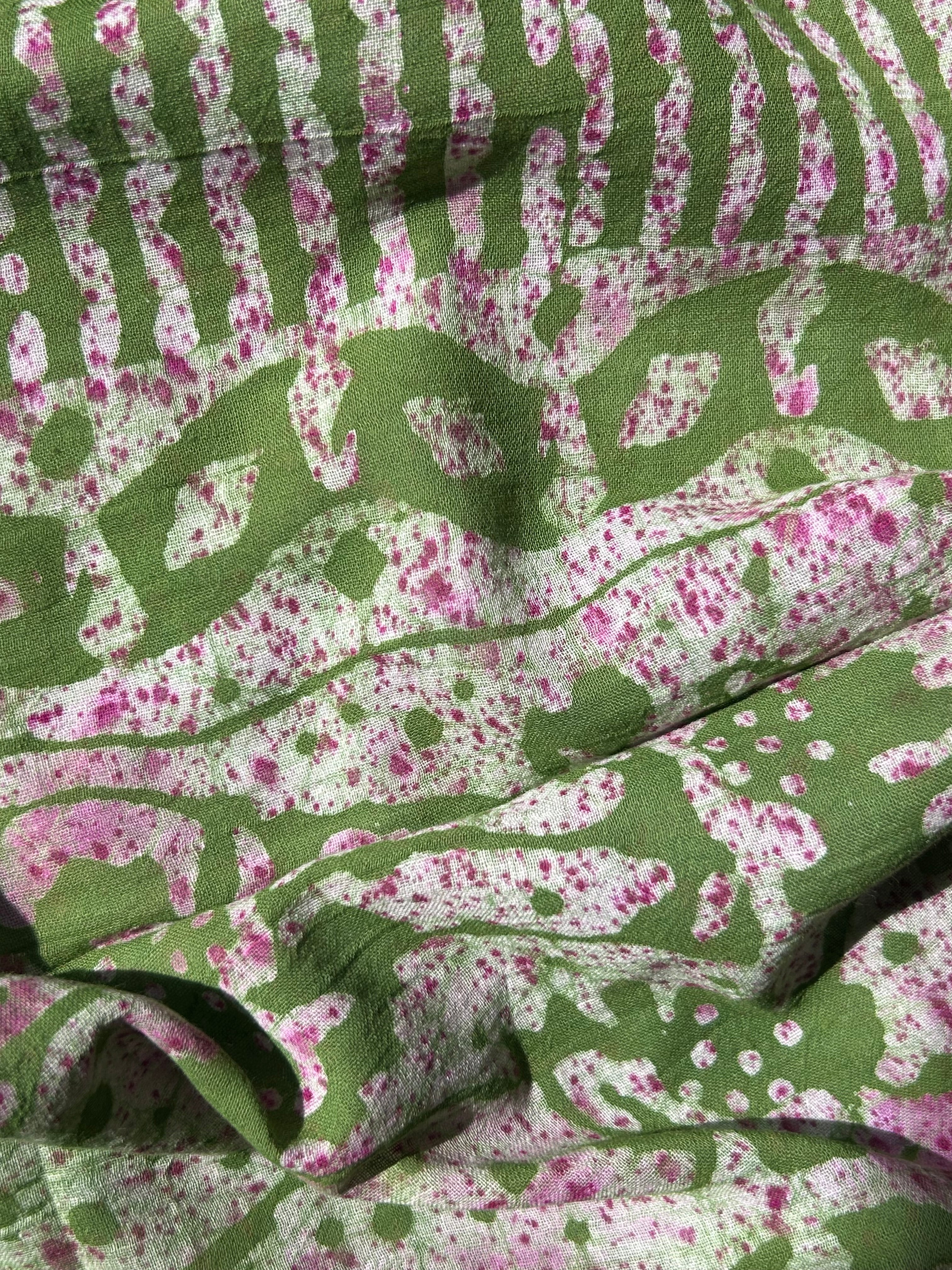 Handblock Batik Cotton Suit