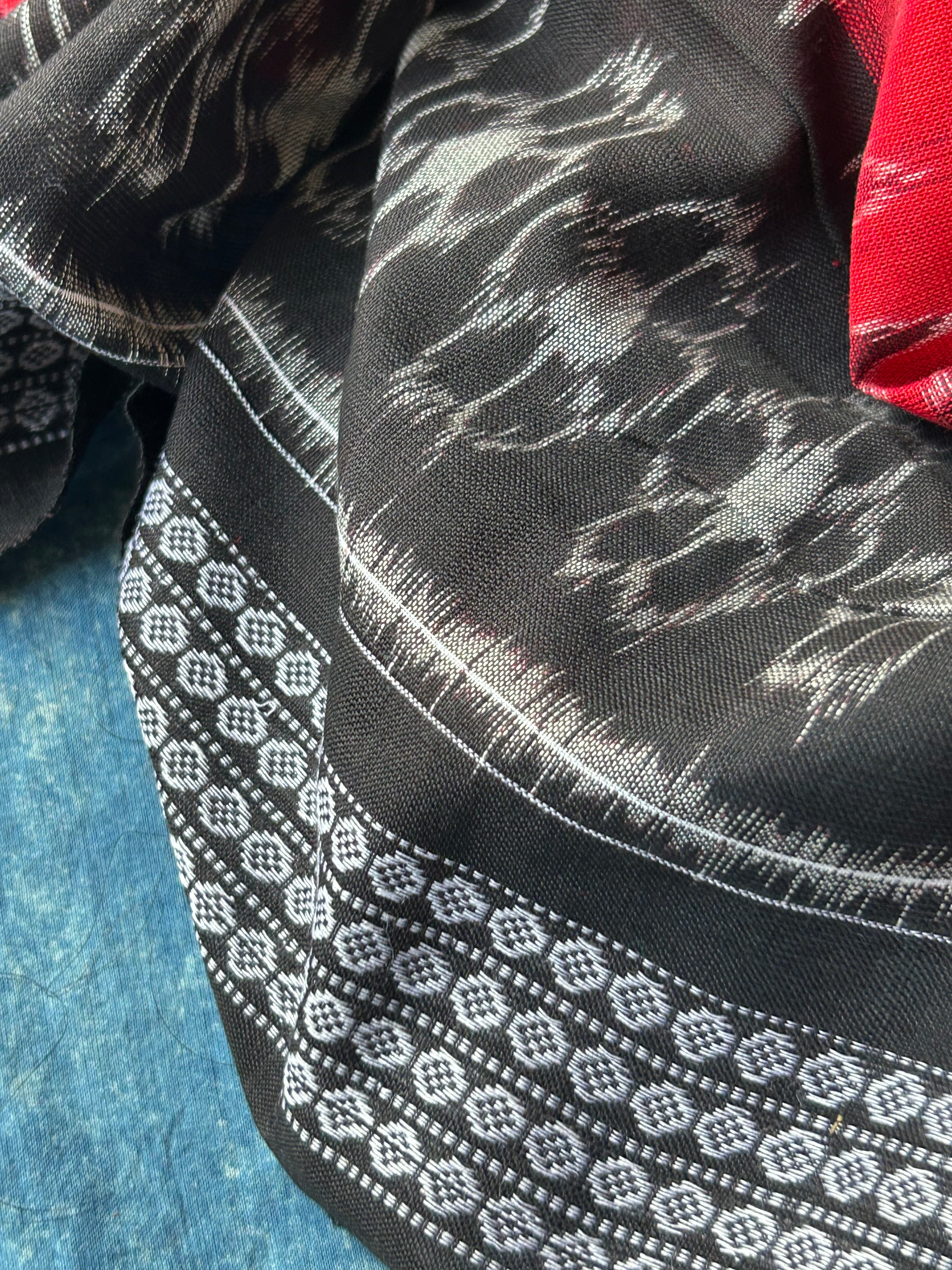 Sindoori - Handwoven Ikath Kurta Dupatta Set
