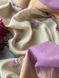 Handwoven Chikankari Work Maheshwari Set