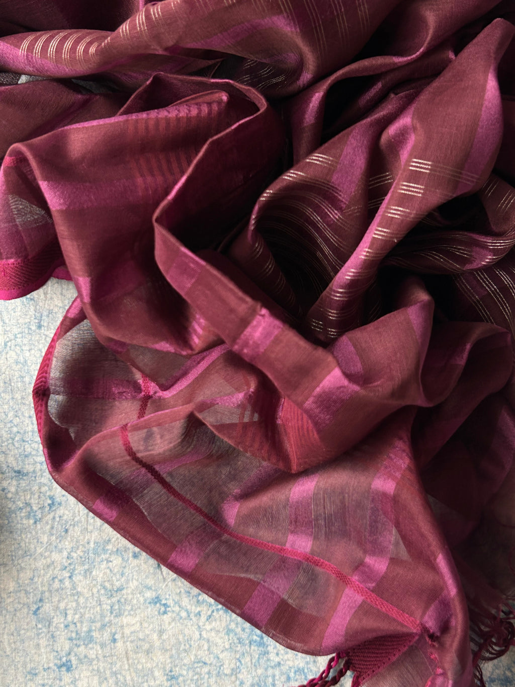 Malhaar - Handwoven Maheshwari Kurta Dupatta Set