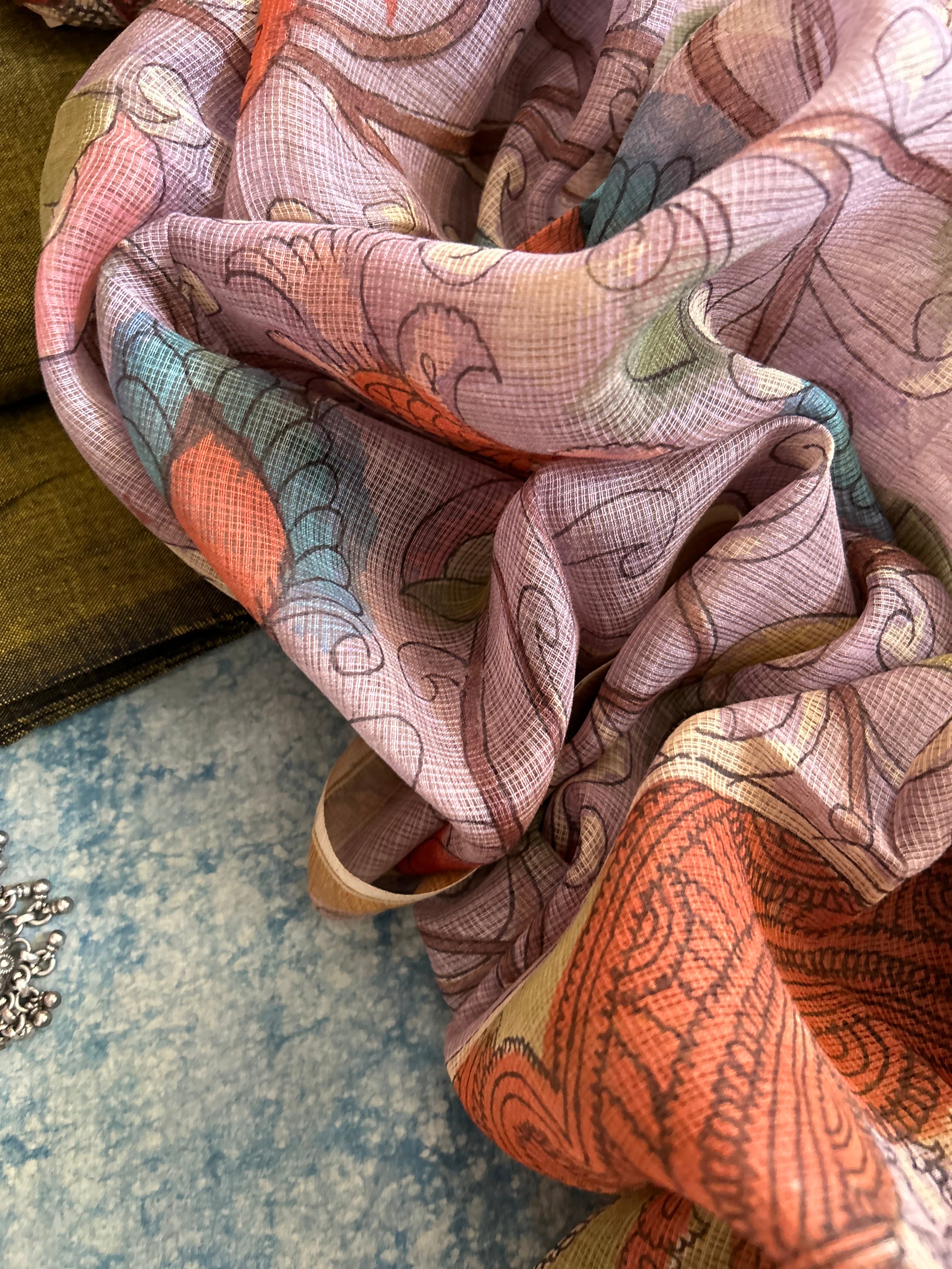 Handwoven Handcrafted Kalamkari Set