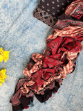 Natural Dyes Handblock Ajrakh Cotton Suit