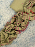 Jade- Handwoven Bengal Jamdani Kurta Dupatta set