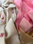 Handwoven Chikankari Work Maheshwari Set