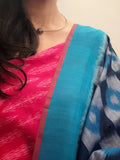 Handwoven Ikat Kurta Dupatta Set
