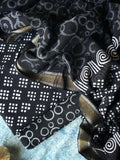 Handcrafted Cotton Suit Set - Midnight Black 1