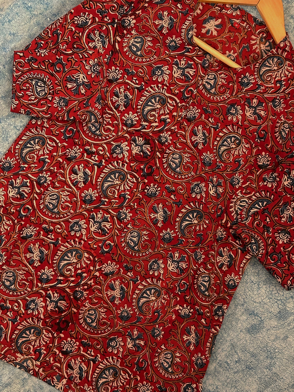 Handblock Cotton Kurta