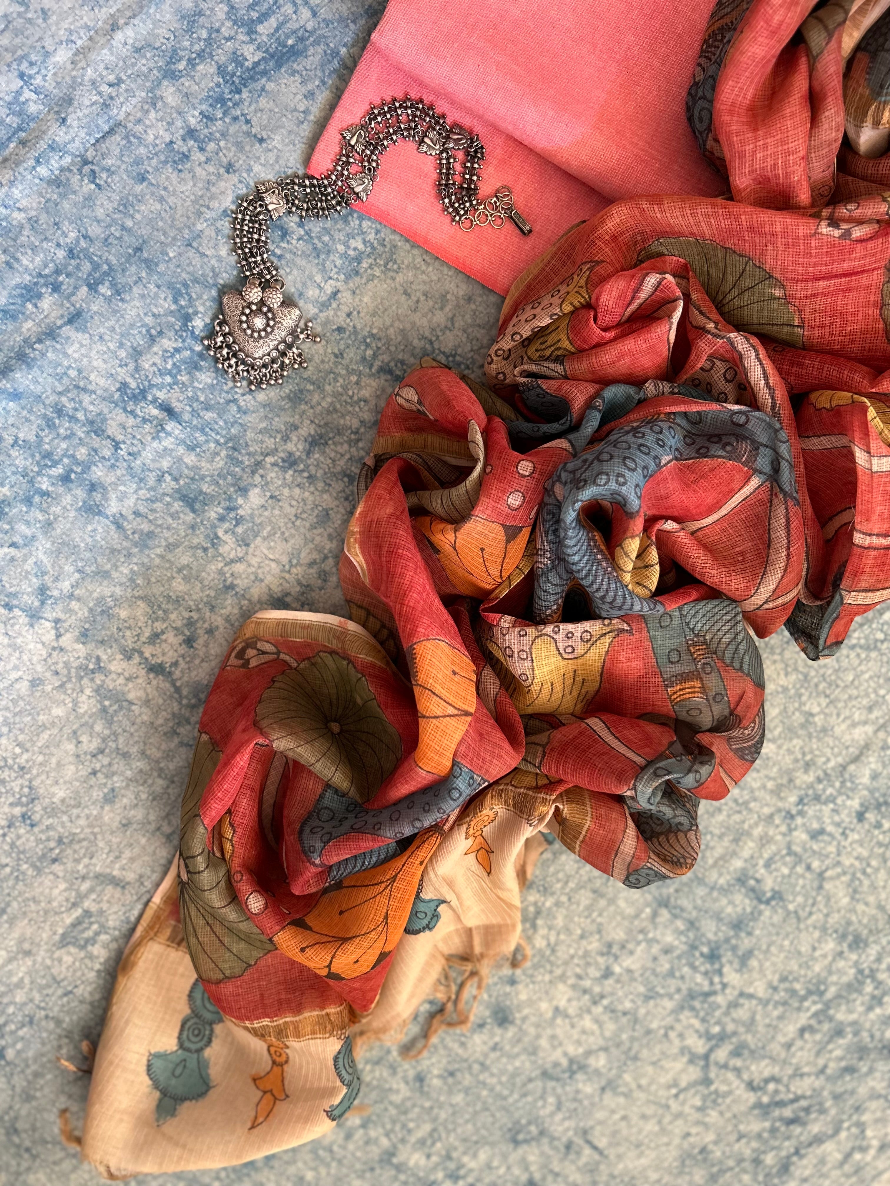 Handwoven Handcrafted Kalamkari Set