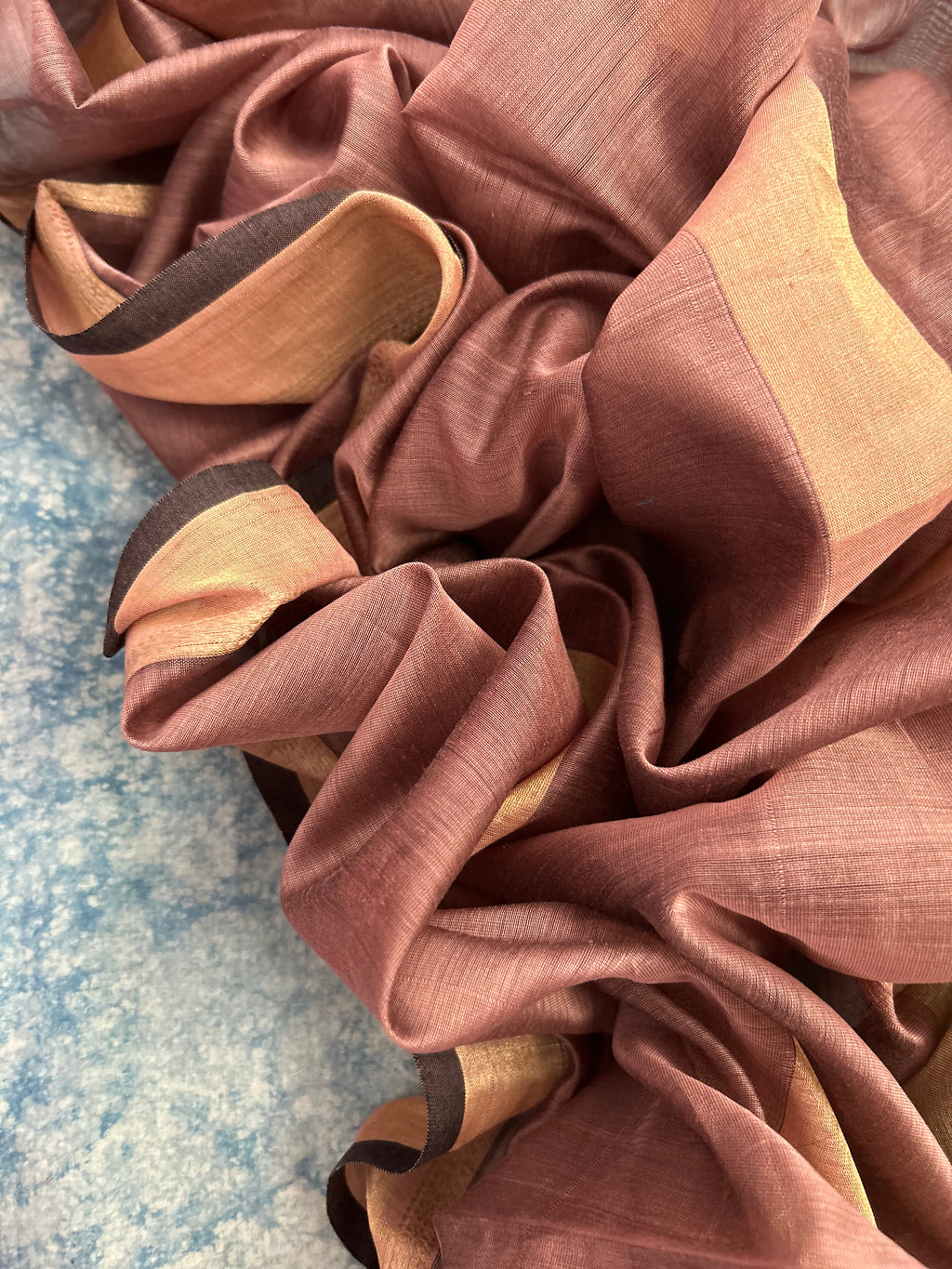 Handwoven Maheshwari Kurta dupatta set