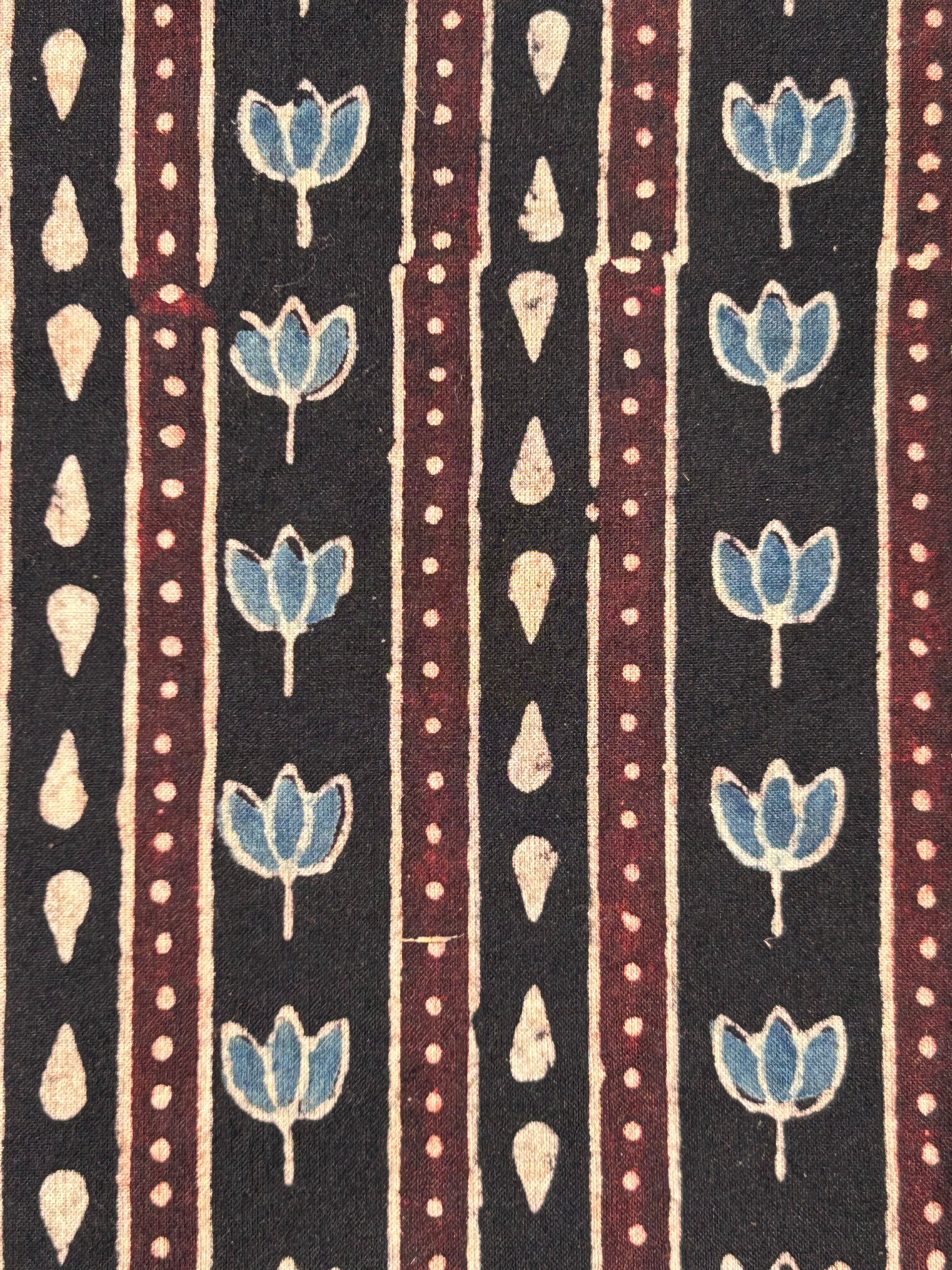 Natural Dyes Handblock Ajrakh Cotton Suit
