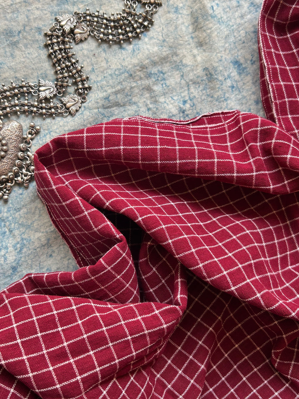 Mridul - Handspun Handwoven Kotpad Fabric 740 INR/metre