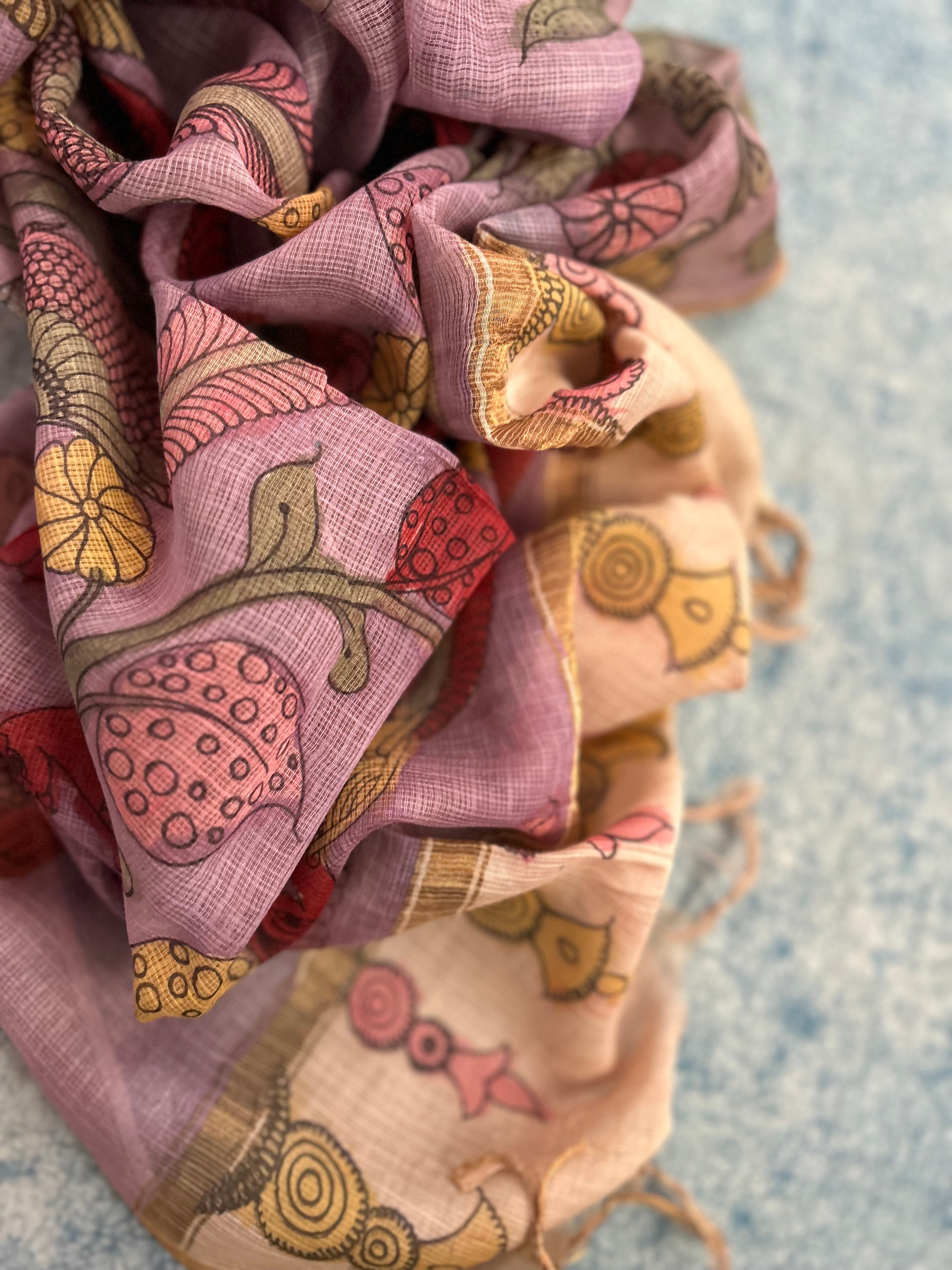 Handwoven Handcrafted Kalamkari Set
