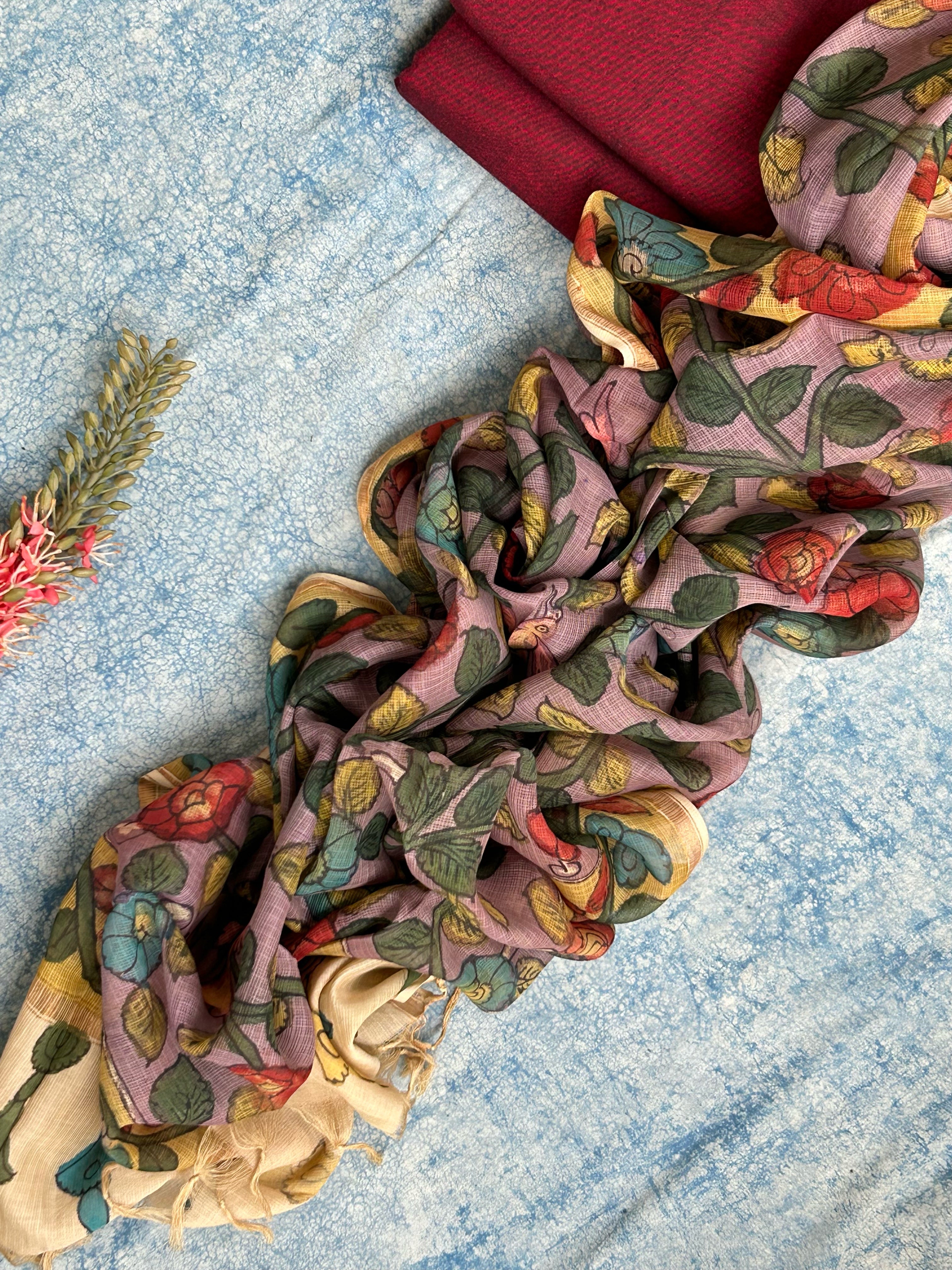 Handwoven Handcrafted Kalamkari Set