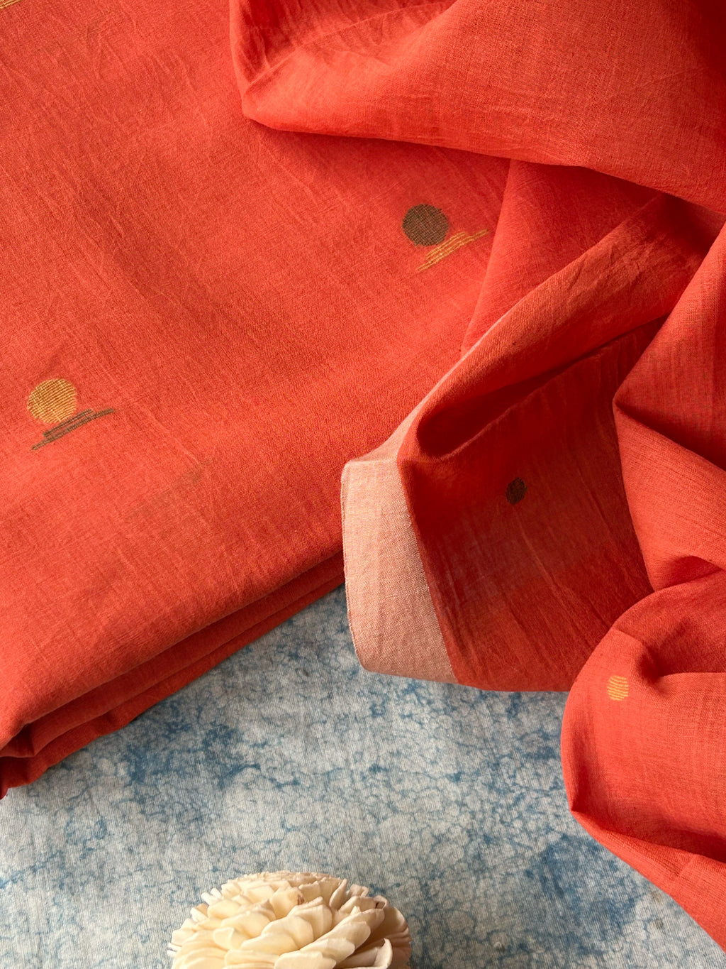 Mayukha - Handwoven Bengal Jamdani Kurta Dupatta set