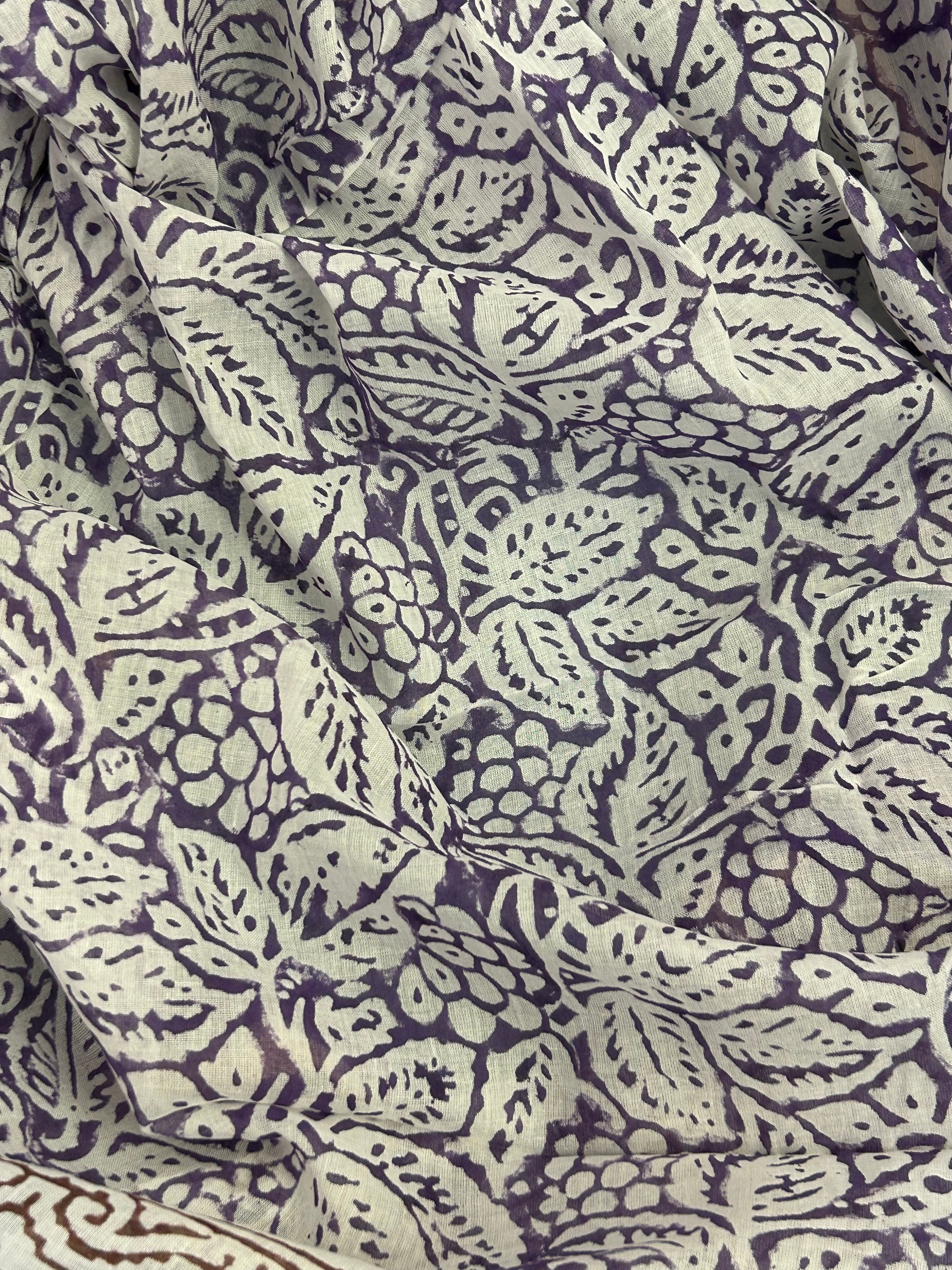 Handblock Azo-free Dye Cotton Suit Set
