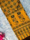 Natural Dyes Hand Block Ajrakh Dupatta