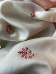 Handwoven Chikankari Work Maheshwari Set