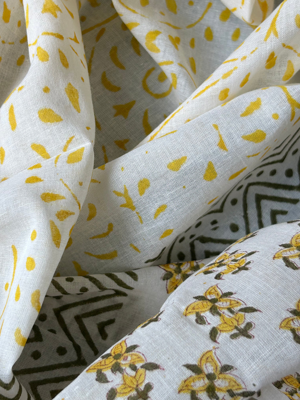 Handblock Azo-free Dye Cotton Suit Set
