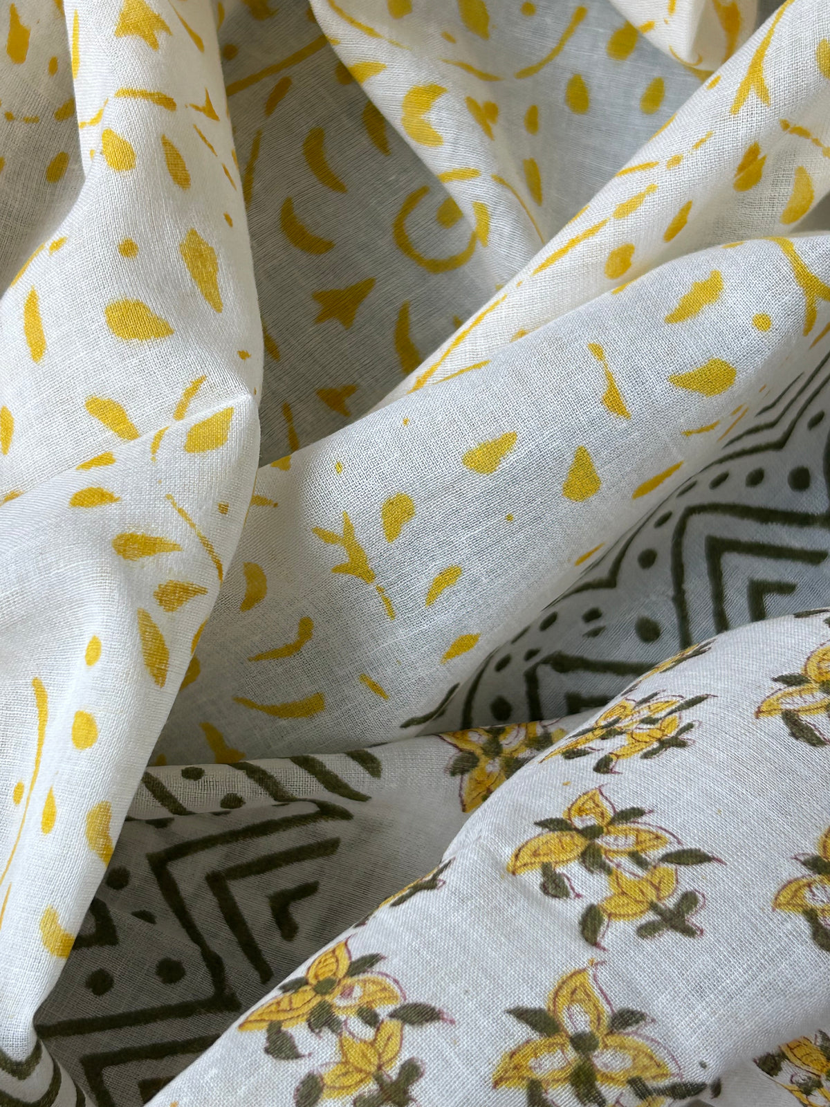 Handblock Azo-free Dye Cotton Suit Set