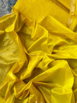 Handwoven Maheshwari Kurta Dupatta Set -  Sunshine Yellow