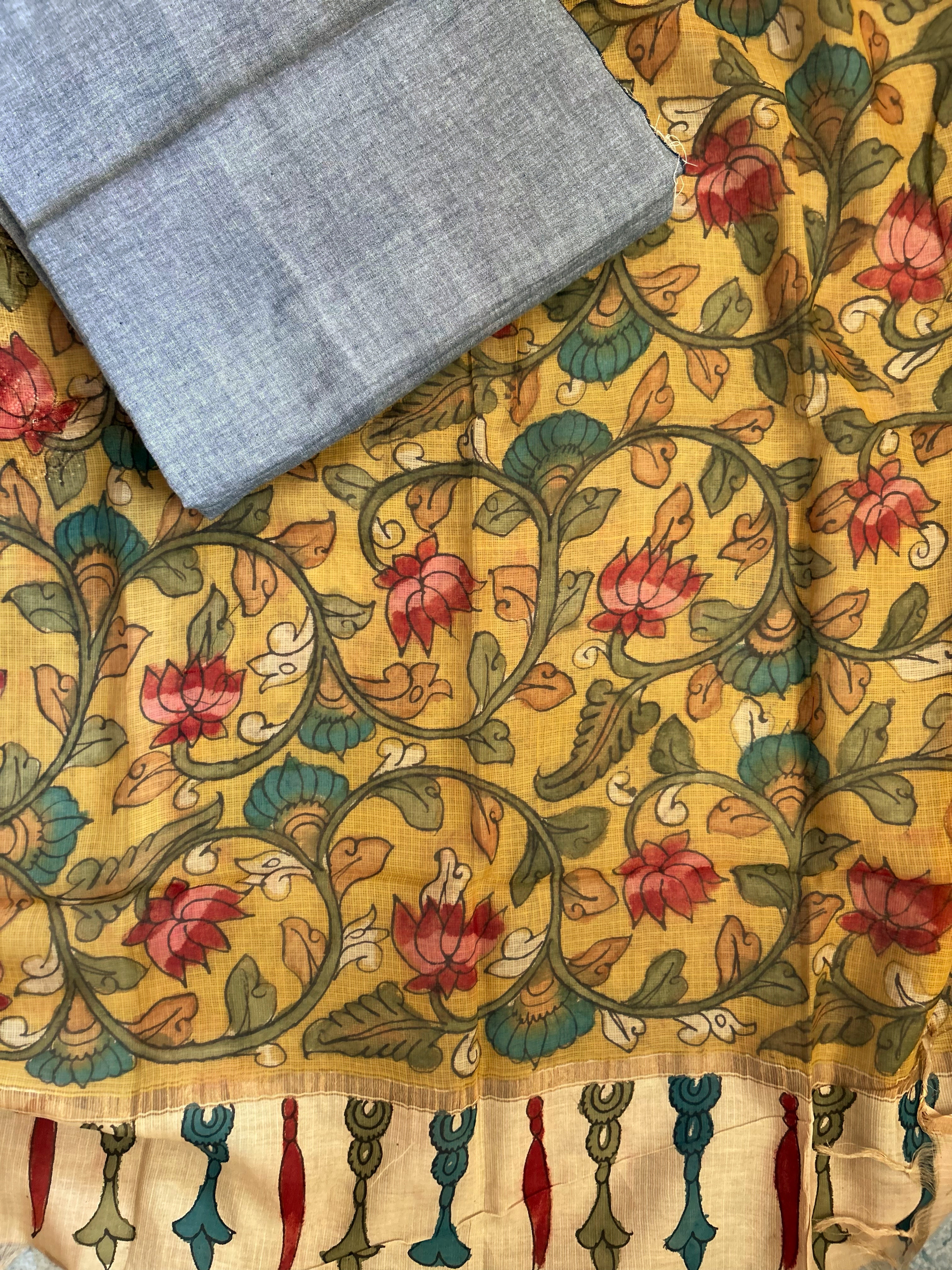 Handwoven Handcrafted Kalamkari Set